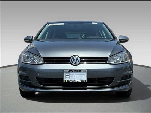 Platinum Gray Metallic 2016 Volkswagen Golf TSI S 4-Door