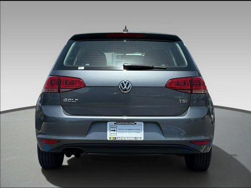 Platinum Gray Metallic 2016 Volkswagen Golf TSI S 4-Door