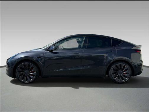 Solid Black 2024 Tesla Model Y Performance Dual Motor All-Wheel Drive