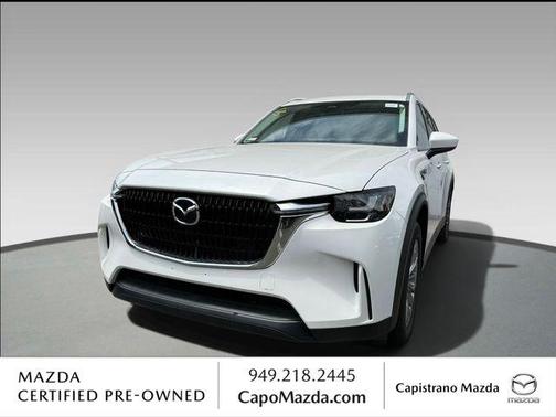 Rhodium White Premium 2024 Mazda CX-90 PHEV Preferred