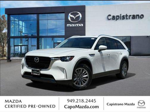 Rhodium White Premium 2024 Mazda CX-90 PHEV Preferred