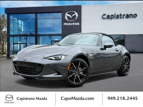 Machine Gray Metallic 2026 Mazda MX-5 Miata Grand Touring