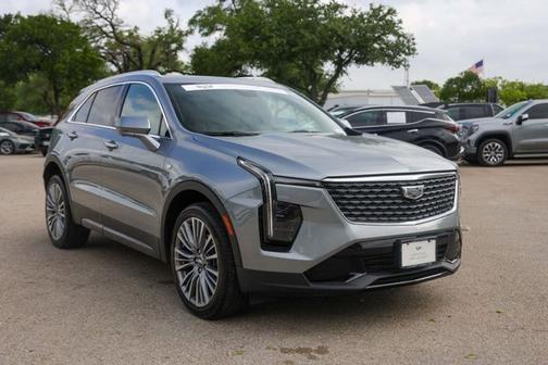 Argent Silver Metallic 2024 Cadillac XT4 FWD Premium Luxury