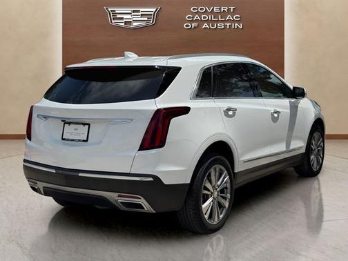 Crystal White 2024 Cadillac XT5 FWD Premium Luxury