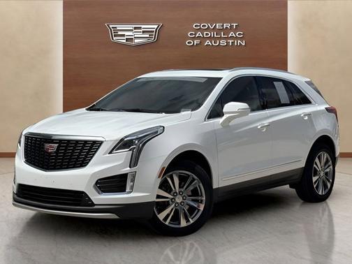 Crystal White 2024 Cadillac XT5 FWD Premium Luxury