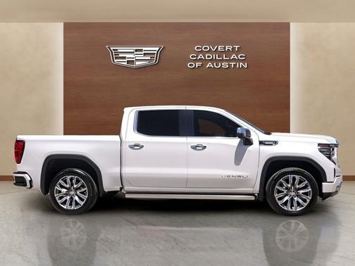 White Frost Tricoat 2023 GMC Sierra 1500 Denali