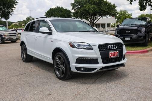 Carrara White 2014 Audi Q7 3.0T S line Prestige