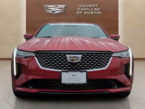 Radiant Red Tintcoat 2025 Cadillac CT4 Premium Luxury