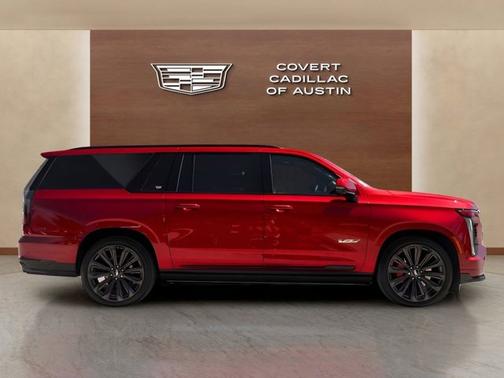 Radiant Red Tintcoat 2025 Cadillac Escalade ESV AWD V-Series