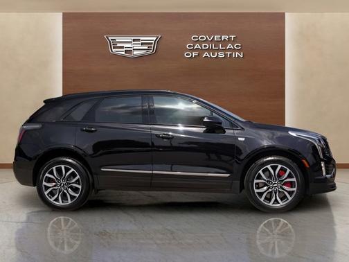 Stellar Black Metallic 2024 Cadillac XT5 AWD Sport