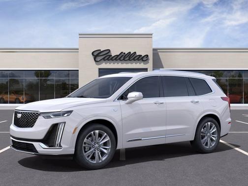 Crystal White Tricoat 2022 Cadillac XT6 Premium Luxury