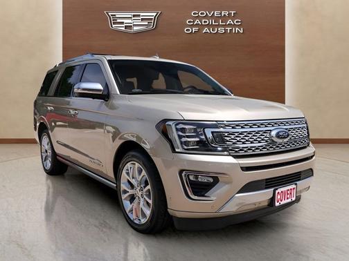 White Gold Metallic 2018 Ford Expedition Platinum