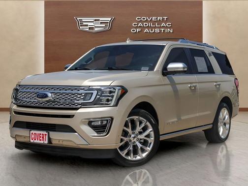 White Gold Metallic 2018 Ford Expedition Platinum