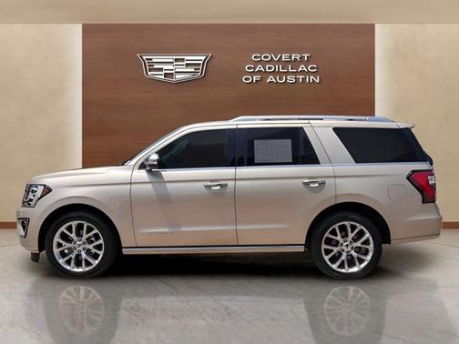 White Gold Metallic 2018 Ford Expedition Platinum