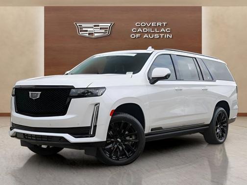 Crystal White Tricoat 2023 Cadillac Escalade ESV 4WD Sport Platinum