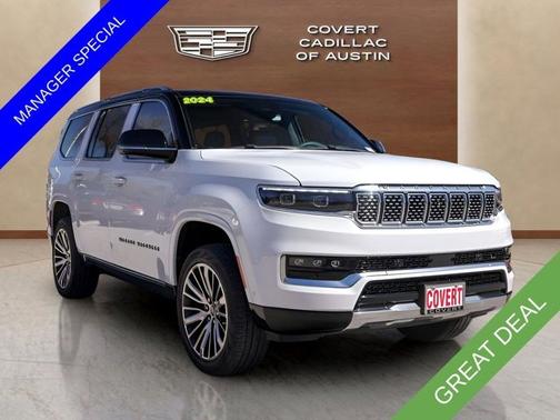 Bright White Clearcoat 2024 Jeep Grand Wagoneer Series III