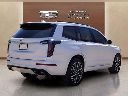 Crystal White Tricoat 2023 Cadillac XT6 AWD Sport