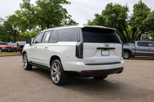 Crystal White Tricoat 2025 Cadillac Escalade ESV 4WD Sport Platinum