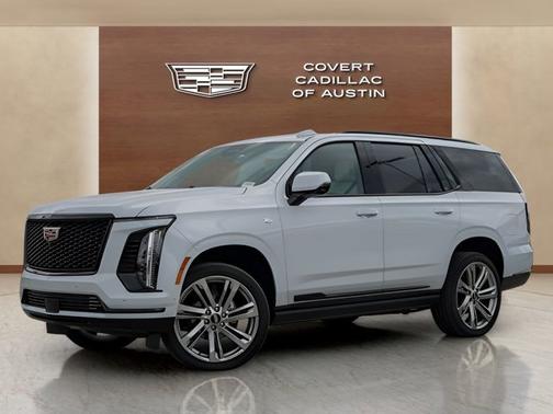 Vibrant White Tricoat 2026 Cadillac Escalade 4WD Platinum Sport