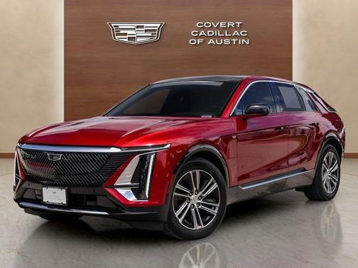 Radiant Red Tintcoat 2024 Cadillac LYRIQ Luxury