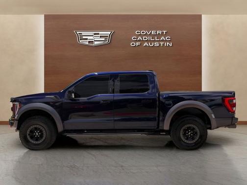 Antimatter Blue Metallic 2022 Ford F-150 Raptor