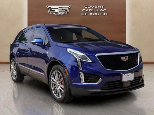Opulent Blue Metallic 2025 Cadillac XT5 AWD Sport