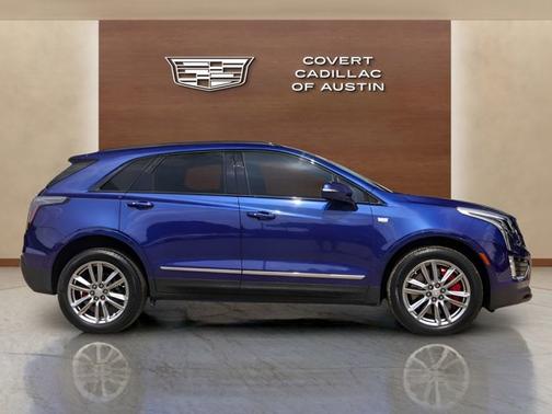 Opulent Blue Metallic 2025 Cadillac XT5 AWD Sport