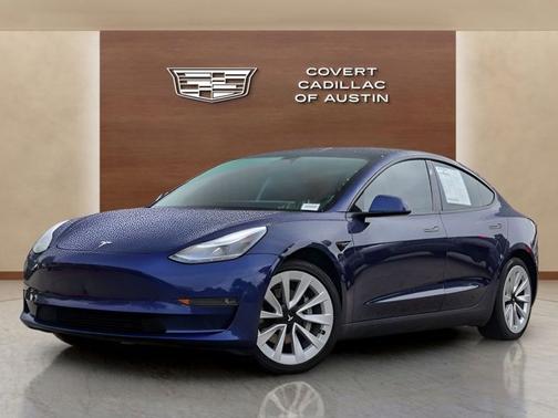 Blue 2022 Tesla Model 3 Long Range
