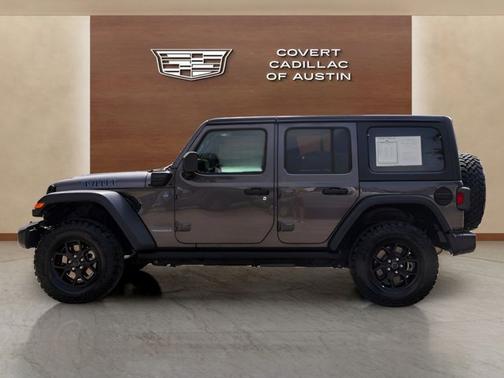 Granite Crystal Metallic Clearcoat 2025 Jeep Wrangler 4xe Willys
