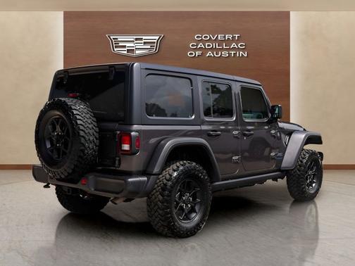 Granite Crystal Metallic Clearcoat 2025 Jeep Wrangler 4xe Willys