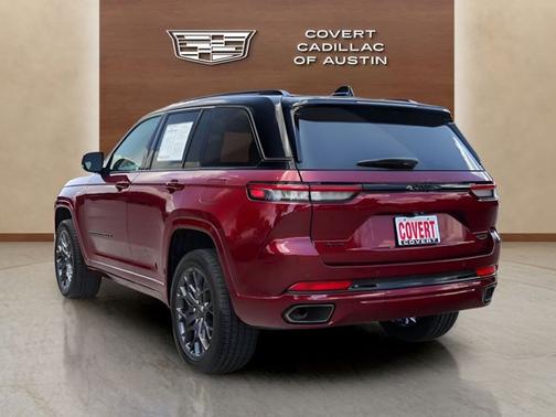 Velvet Red Pearlcoat 2025 Jeep Grand Cherokee Summit Reserve