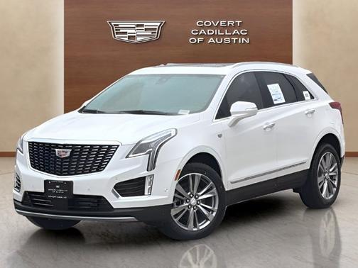 Crystal White Tricoat 2026 Cadillac XT5 FWD Premium Luxury