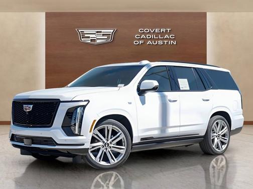 Vibrant White Tricoat 2026 Cadillac Escalade 4WD Sport