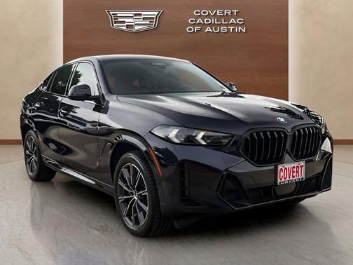 Carbon Black Metallic 2024 BMW X6 xDrive40i