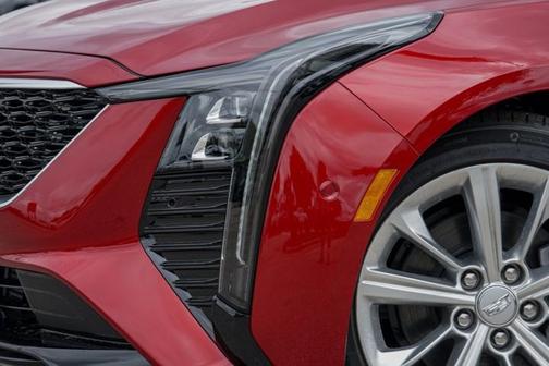 Radiant Red 2026 Cadillac CT5 Premium Luxury