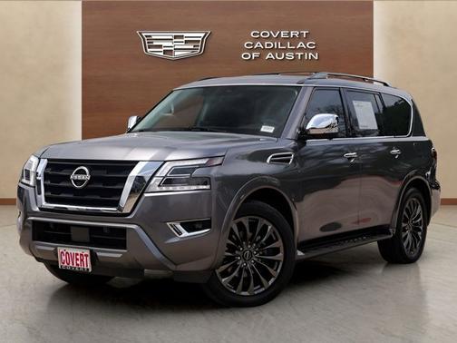 Gun Metallic 2021 Nissan Armada Platinum