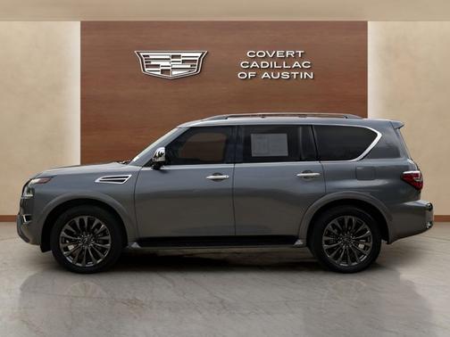Gun Metallic 2021 Nissan Armada Platinum