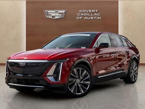 Radiant Red Tintcoat 2025 Cadillac LYRIQ Luxury