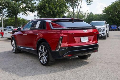 Radiant Red Tintcoat 2025 Cadillac LYRIQ Luxury