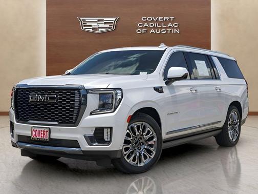 White Frost Tricoat 2023 GMC Yukon XL Denali Ultimate