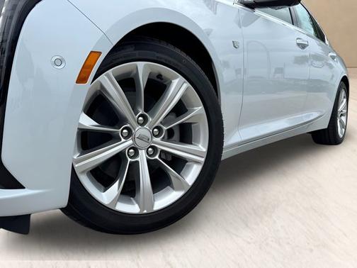 Vibrant White Tricoat 2026 Cadillac CT5 Premium Luxury