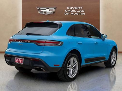 Blue 2022 Porsche Macan Base