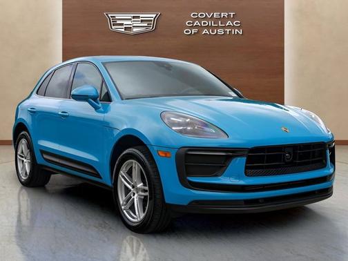 Blue 2022 Porsche Macan Base