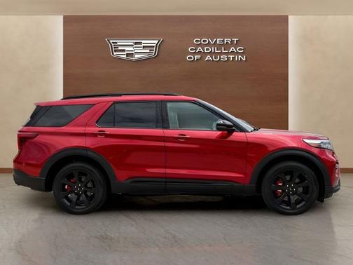 Red Metallic 2023 Ford Explorer ST