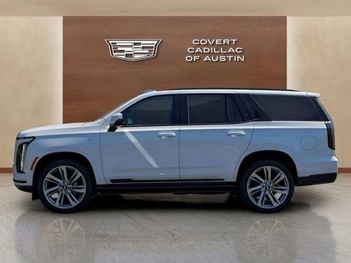 Vibrant White Tricoat 2026 Cadillac Escalade 4WD Sport