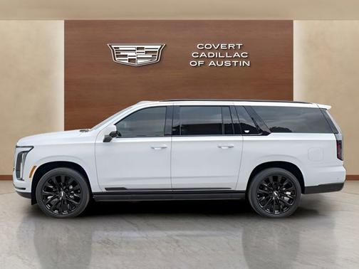 Vibrant White Tricoat 2026 Cadillac Escalade ESV 4WD Platinum Sport