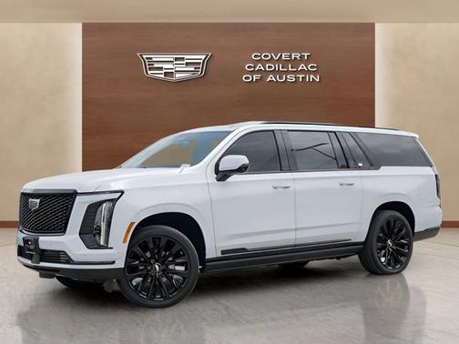 Vibrant White Tricoat 2026 Cadillac Escalade ESV 4WD Platinum Sport