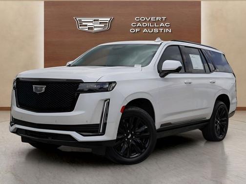 Crystal White Tricoat 2023 Cadillac Escalade 4WD Sport Platinum