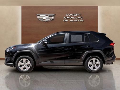 Midnight Black Metallic 2021 Toyota RAV4 Hybrid XLE