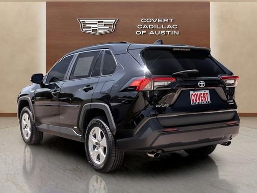 Midnight Black Metallic 2021 Toyota RAV4 Hybrid XLE